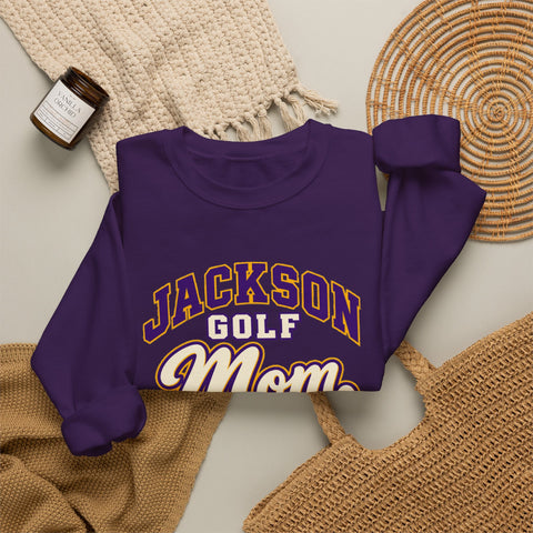 Jackson Polar Bears Golf Mom Crewneck