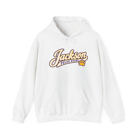 Jackson Polar Bears Classic Script Paw Hoodie