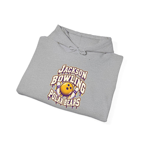 Jackson Polar Bears Bowling Drip Hoodie