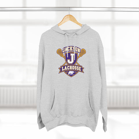 Jackson Polar Bears Lacrosse Varsity Crest Hoodie