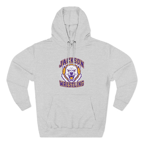 Jackson Polar Bears Wrestling Mascot Hoodie
