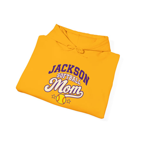 Jackson Polar Bears Softball Mom Hoodie