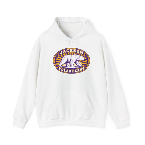 Jackson Polar Bears Heritage Bear Badge Hoodie