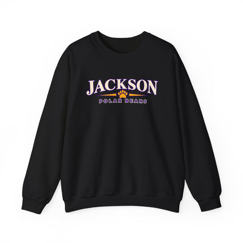 Jackson Polar Bears Classic Serif Paw Crewneck
