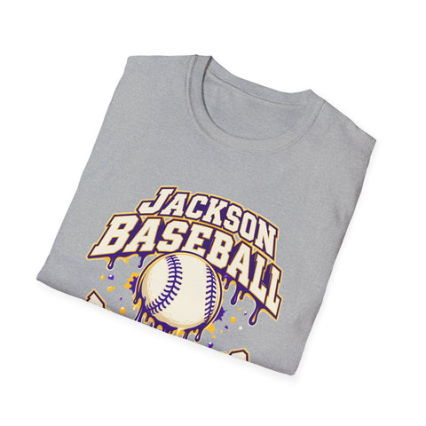 Jackson Polar Bears Baseball Drip T-Shirt