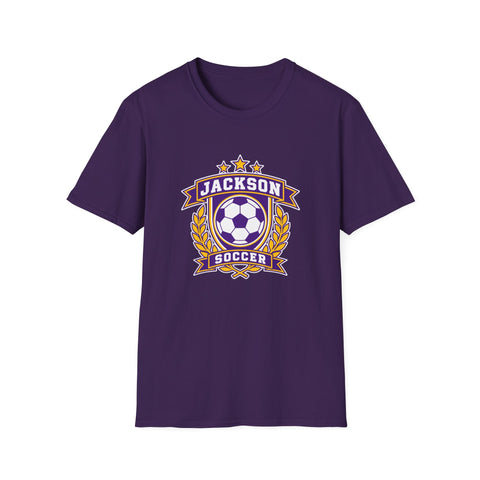 Jackson Polar Bears Soccer Retro Crest T-Shirt