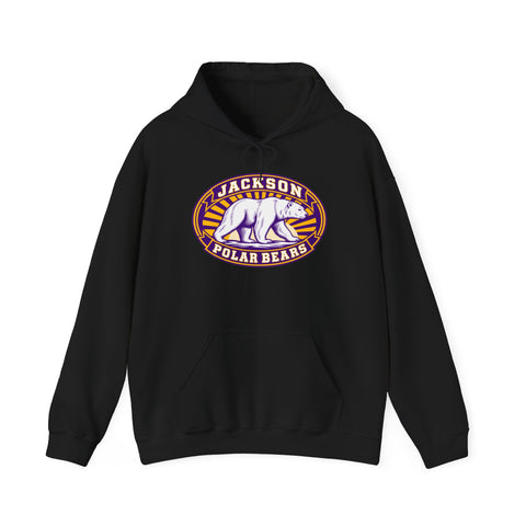 Jackson Polar Bears Heritage Bear Badge Hoodie