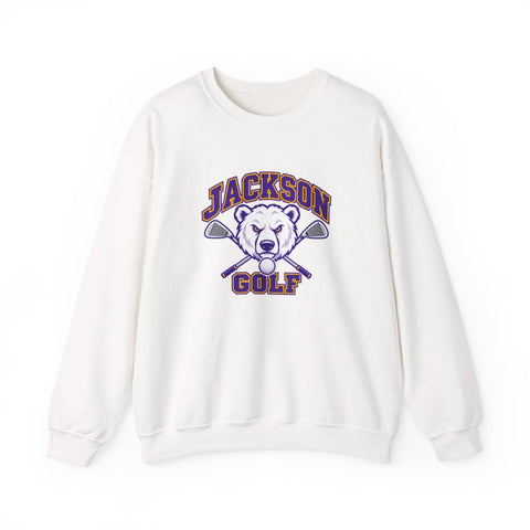 Jackson Polar Bears Golf Mascot Crewneck Sweatshirt
