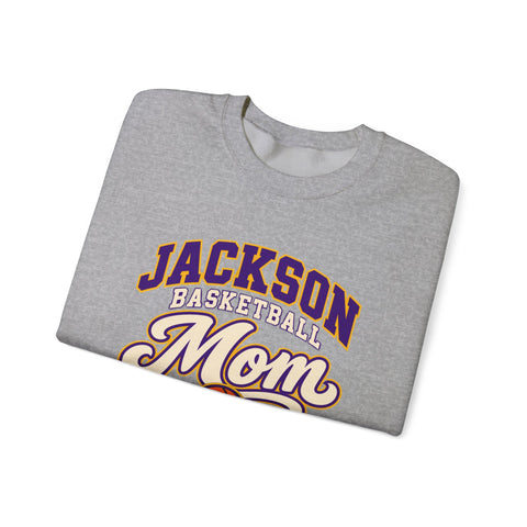 Jackson Polar Bears Basketball Mom Crewneck