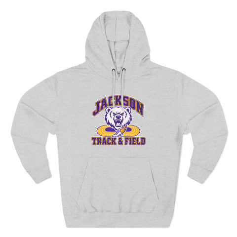 Jackson Polar Bears Track & Field Mascot Hoodie