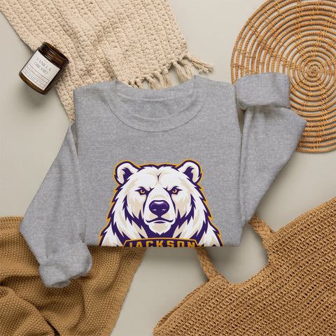 Jackson Polar Bears Bold Bear Crewneck