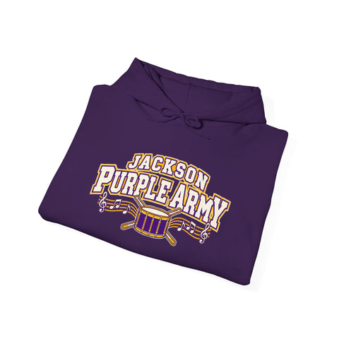 Jackson Purple Army Band Hoodie