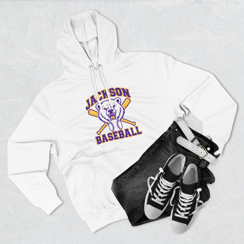 Jackson Polar Bears Baseball Mascot Hoodie