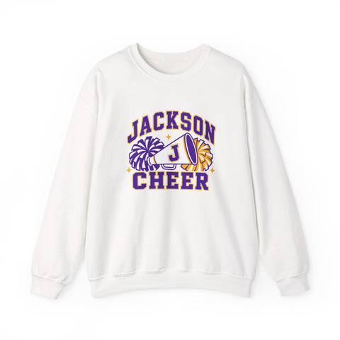Jackson Polar Bears Cheer Megaphone Crewneck Sweatshirt