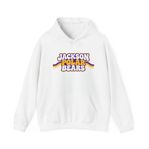 Jackson Polar Bears Retro Stripe Hoodie