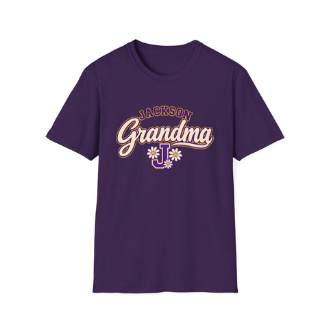Jackson Polar Bears Grandma Floral T-Shirt