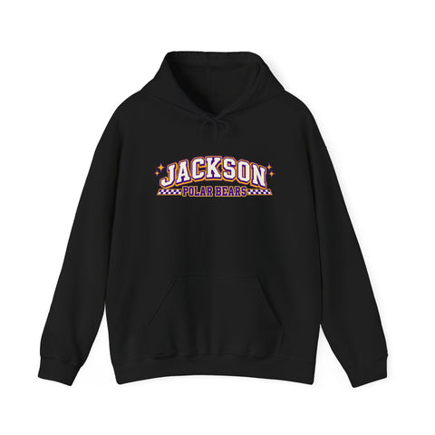 Jackson Polar Bears Checkerboard Spirit Hoodie