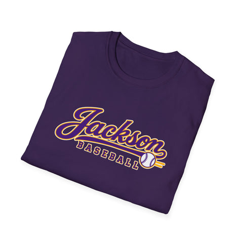 Jackson Polar Bears Baseball Retro Script T-Shirt
