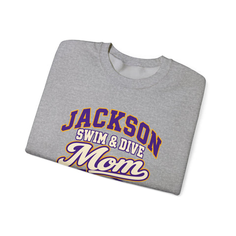 Jackson Polar Bears Swim & Dive Mom Crewneck