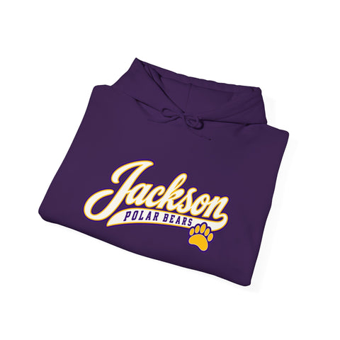 Jackson Polar Bears Classic Script Paw Hoodie