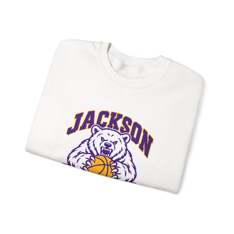 Jackson Polar Bears Basketball Mascot Crewneck Sweatshirt