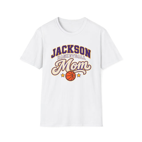 Jackson Polar Bears Basketball Mom T-Shirt