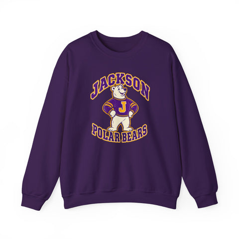 Jackson Polar Bears Vintage Sweater Bear Crewneck