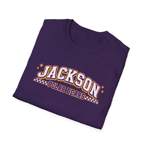 Jackson Polar Bears Checkerboard Spirit T-Shirt