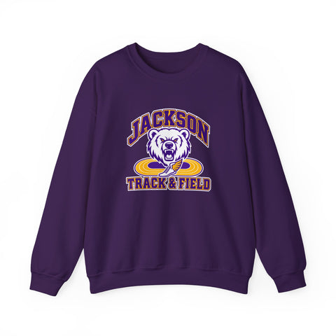 Jackson Polar Bears Track & Field Mascot Crewneck Sweatshirt