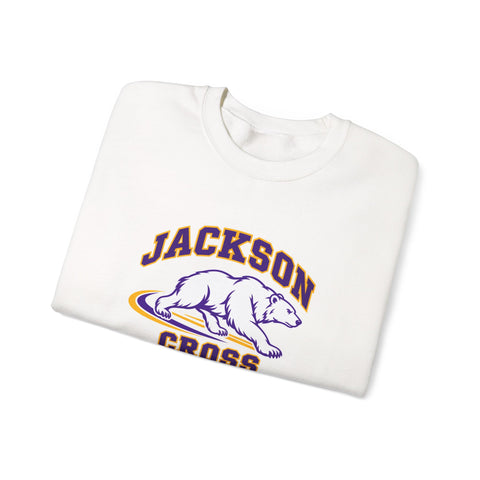 Jackson Polar Bears Cross Country Running Bear Crewneck Sweatshirt