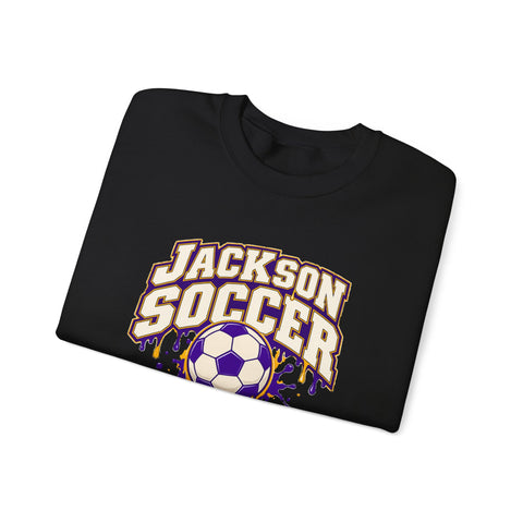 Jackson Polar Bears Soccer Drip Crewneck