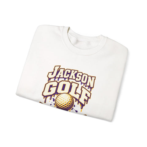 Jackson Polar Bears Golf Drip Crewneck