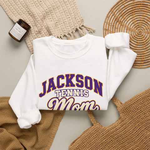 Jackson Polar Bears Tennis Mom Crewneck