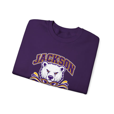 Jackson Polar Bears Swim & Dive Mascot Crewneck Sweatshirt