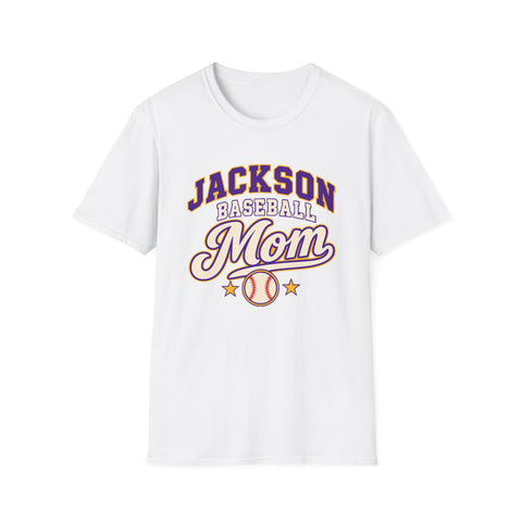 Jackson Polar Bears Baseball Mom T-Shirt