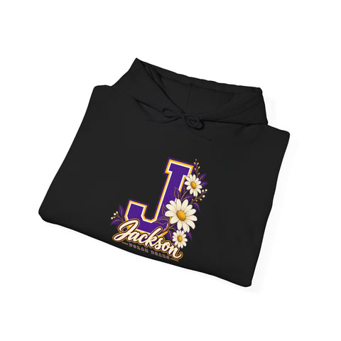 Jackson Polar Bears Daisy Monogram J Hoodie