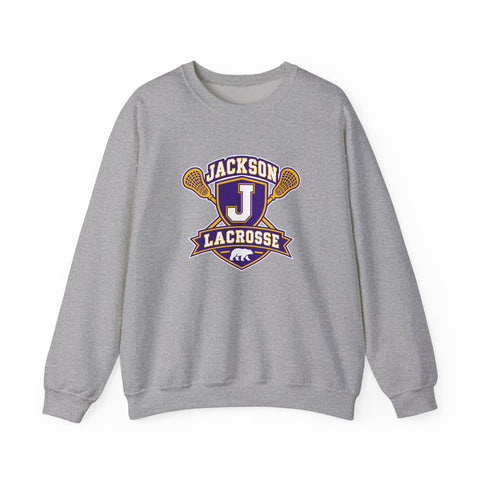 Jackson Polar Bears Lacrosse Varsity Crest Crewneck Sweatshirt