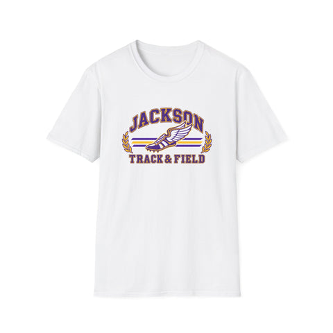 Jackson Polar Bears Track & Field Winged Shoe T-Shirt