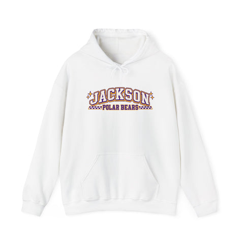 Jackson Polar Bears Checkerboard Spirit Hoodie