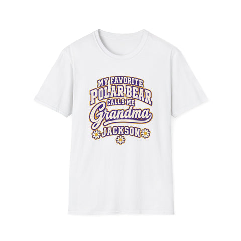 Jackson Polar Bears My Favorite Polar Bear Grandma T-Shirt