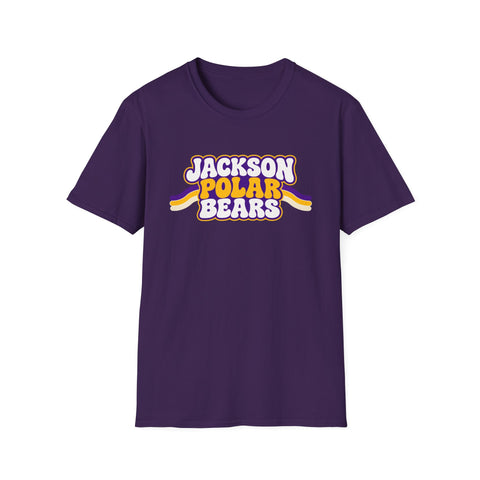 Jackson Polar Bears Retro Stripe T-Shirt