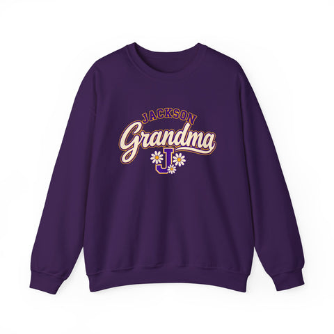 Jackson Polar Bears Grandma Floral Crewneck