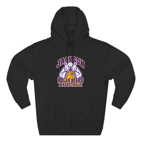 Jackson Polar Bears Basketball Mascot Hoodie