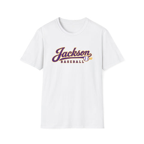 Jackson Polar Bears Baseball Retro Script T-Shirt