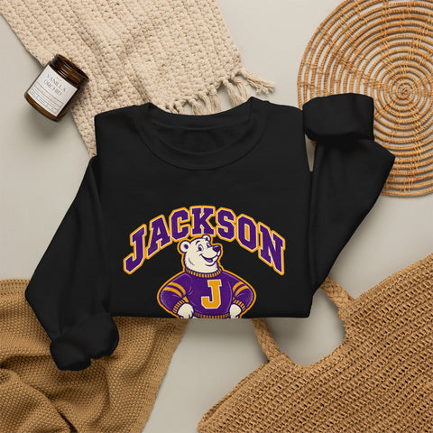 Jackson Polar Bears Vintage Sweater Bear Crewneck