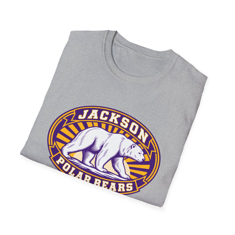 Jackson Polar Bears Heritage Bear Badge T-Shirt