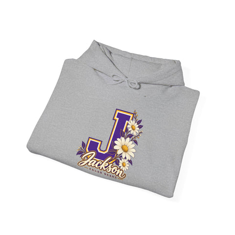 Jackson Polar Bears Daisy Monogram J Hoodie