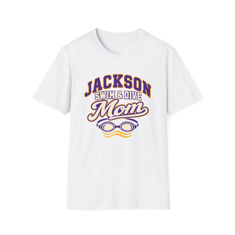 Jackson Polar Bears Swim & Dive Mom T-Shirt