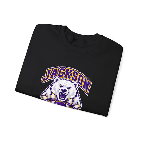 Jackson Polar Bears Bowling Mascot Crewneck Sweatshirt