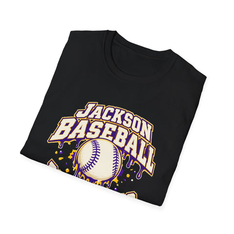 Jackson Polar Bears Baseball Drip T-Shirt